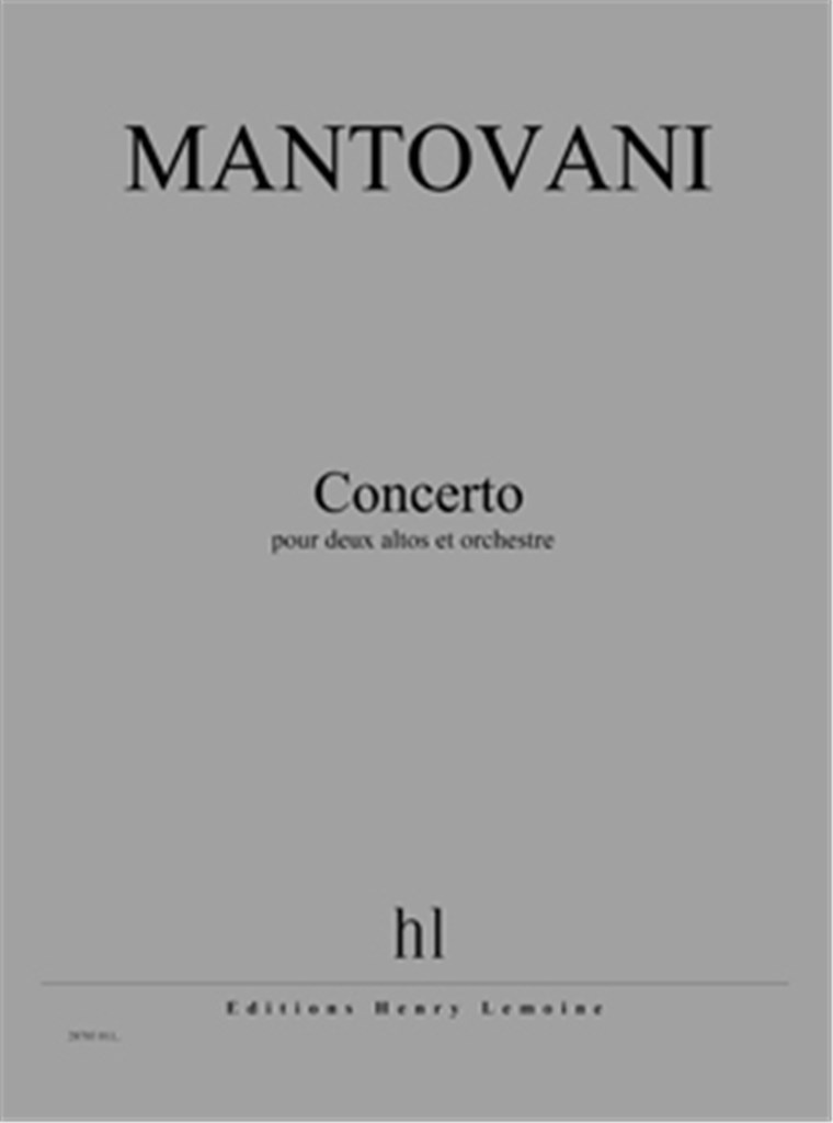 Concerto pour deux altos et orchestre